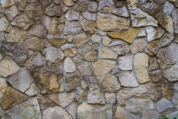 Rough Textured Wall Surface Made Wild Decorative Stone Popular Material — Stock Photo, Image