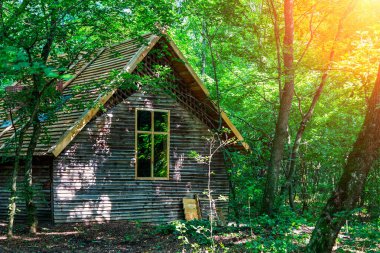 Country house. Background with copy space for text or lettering