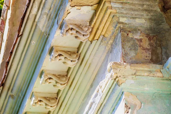 Abandonado Patrimonio Histórico Cultural Abandonado Arquitectura Antigua Detalles Inusuales Mirada — Foto de Stock