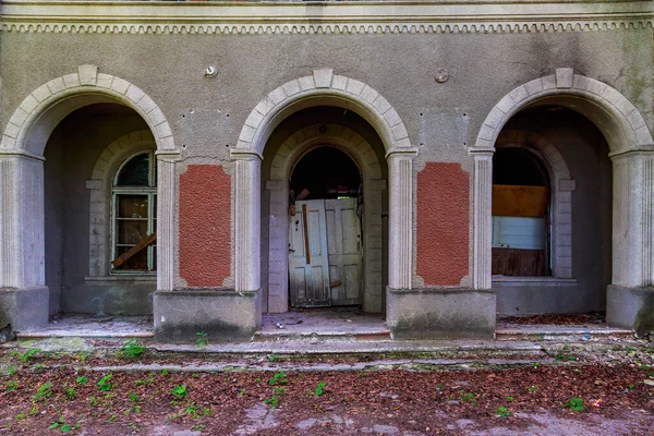 Abandonado Patrimonio Histórico Cultural Abandonado Arquitectura Antigua Detalles Inusuales Mirada —  Fotos de Stock