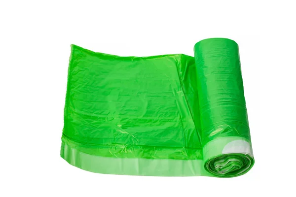 Rollo Bolsas Plástico Para Residuos Domésticos Bolsas Basura Basura Color — Foto de Stock