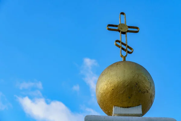 Kreuz Als Religiöses Symbol Des Christentums Religiöses Zeichen Des Glaubens — Stockfoto