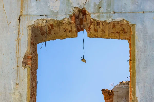 Abandonado Patrimonio Histórico Cultural Abandonado Arquitectura Antigua Detalles Inusuales Mirada — Foto de Stock