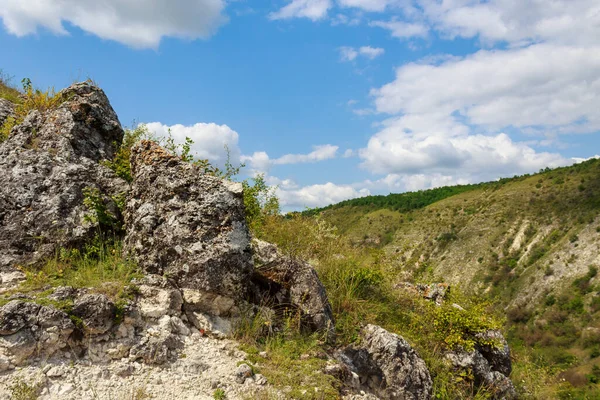 Natureza Montanhosa Europa Oriental Fundo Com Espaço Cópia Para Texto — Fotografia de Stock