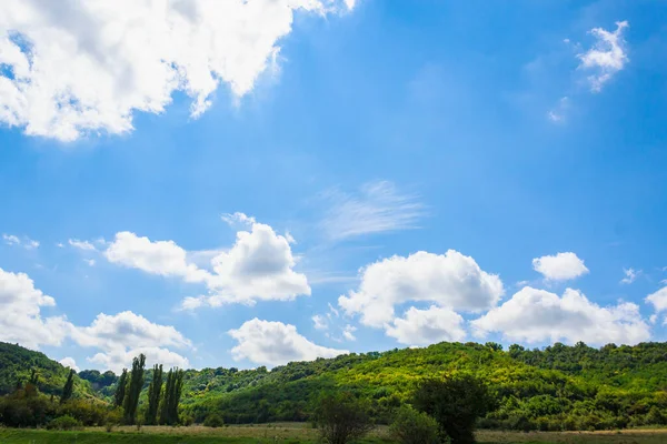 Typisch Moldavische Landschap Van Een Groen Agrarisch Land Republiek Moldavië — Stockfoto
