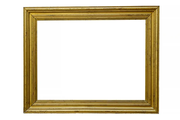 Frame Voor Foto Foto Met Kopieerruimte Witte Geïsoleerde Achtergrond — Stockfoto