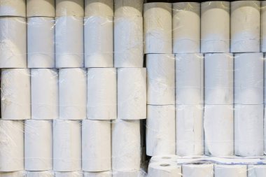 Kasalar için bant ruloları. Metin için kopyalama alanı olan arkaplan