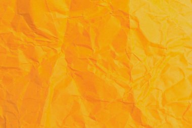 Eski klasik grunge kağıdının pürüzlü doku yüzeyi. Arkaplan ya da fon. Tasarım boş. Canlı turuncu
