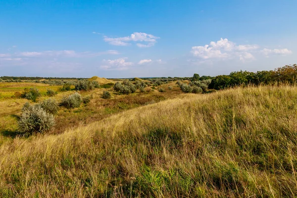 Het Heuvelachtige Karakter Van Oost Europa Achtergrond Met Kopieerruimte Voor — Stockfoto