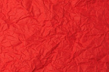 Eski klasik grunge kağıdının pürüzlü doku yüzeyi. Arkaplan ya da fon. Tasarım boş. Canlı kırmızı