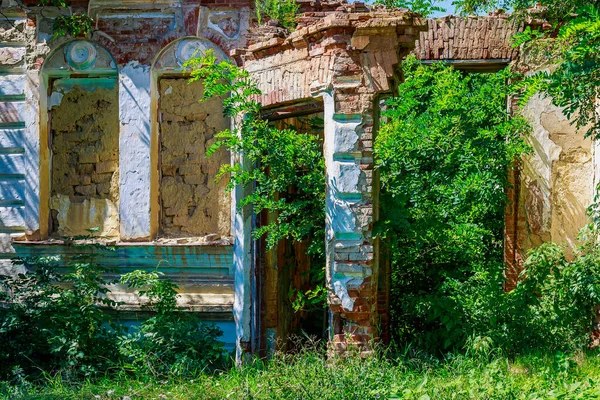 Abandonado Patrimonio Histórico Cultural Abandonado Arquitectura Antigua Detalles Inusuales Mirada —  Fotos de Stock