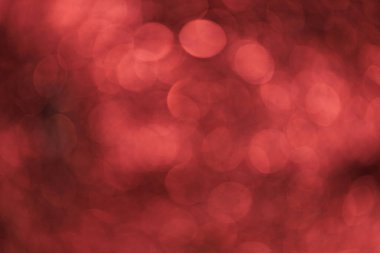 Portre merceğinin bokeh veya bulanık arkaplanı. Odaklanma azaldı. Sıcak renk tonu