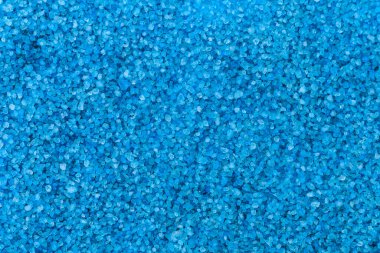 Deniz aromalı tuzunun dokusu. Spa ve rahatlama konsepti. Arkaplan ya da fon. Tasarım için boş veya bir tasarımcı için kopyalama alanı.