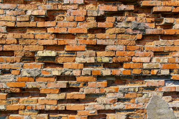 Destroyed Bricks Wall Texture Background Backdrop Design — 图库照片