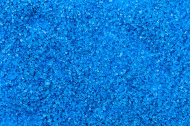 Deniz aromalı tuzunun dokusu. Spa ve rahatlama konsepti. Arkaplan ya da fon. Tasarım için boş veya bir tasarımcı için kopyalama alanı.