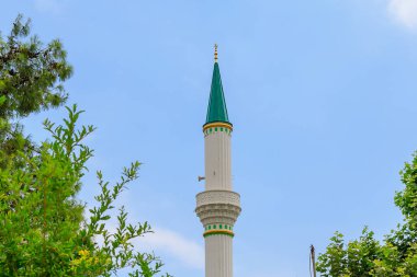 The minaret is an element of the mosque in the architecture of Islam. The tower from which the muezzin calls the faithful to prayer. Background