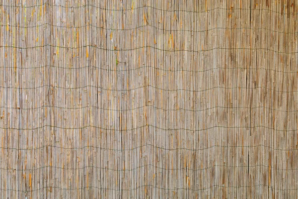Грубая Текстурированная Поверхность Плетеного Деревенского Забора Фон Фон — стоковое фото