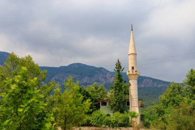 The minaret is an element of the mosque in the architecture of Islam. The tower from which the muezzin calls the faithful to prayer. Background