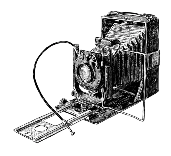 Antique camera — Stock Vector