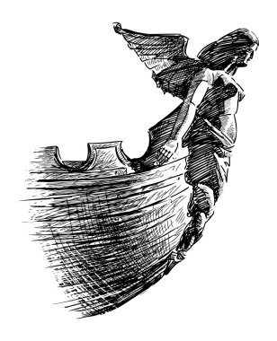 Antik Kürsü heykel