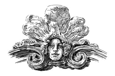 art nouveau maskesi