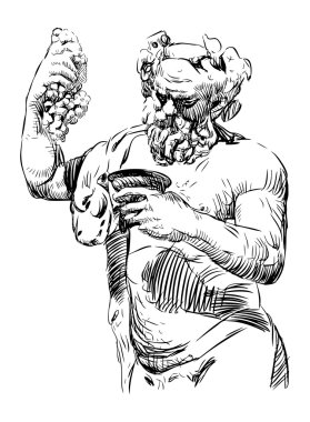 Dionysus clipart