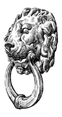 antik kapı kolu