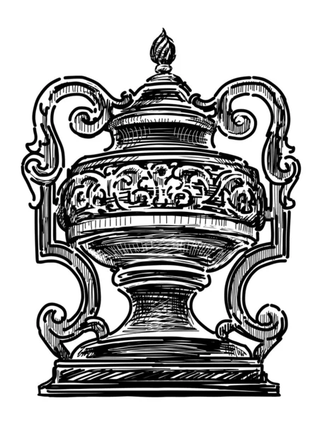 建築の花瓶 — ストックベクタ