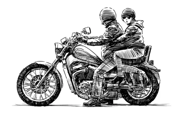 Pareja en moto imágenes de stock de arte vectorial | Depositphotos Pareja en moto imágenes de stock de arte vectorial | Depositphotos