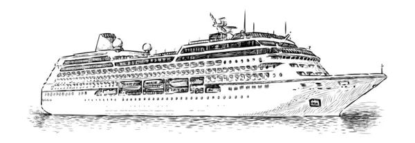 Круизное судно — стоковый вектор