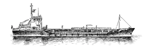 Navio de carga seca —  Vetores de Stock