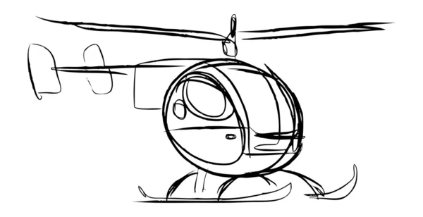 Helicopter — Stock Vector