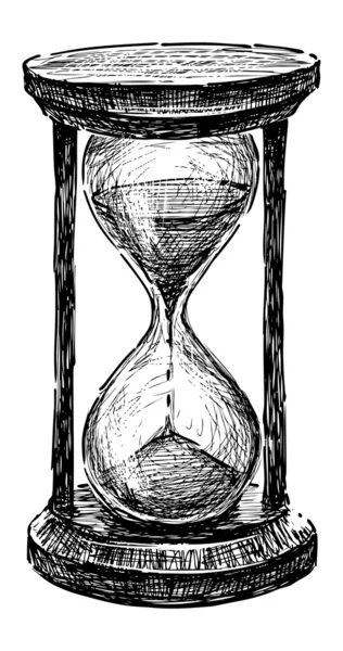 Reloj de arena — Vector de stock