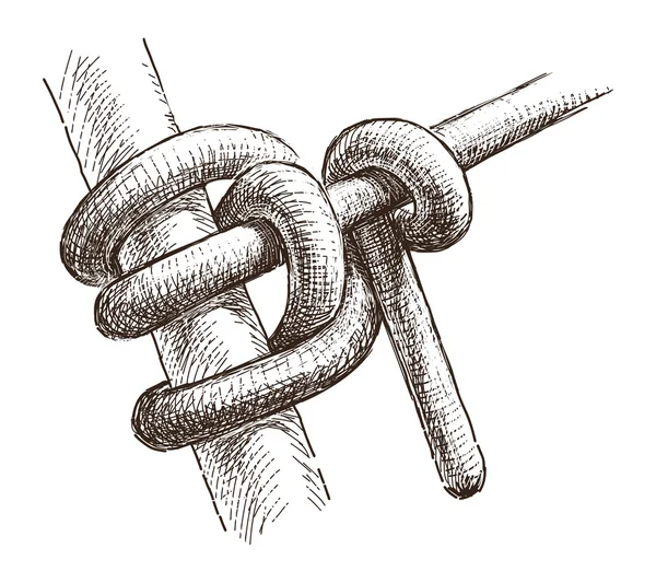 Knoten — Stockvektor