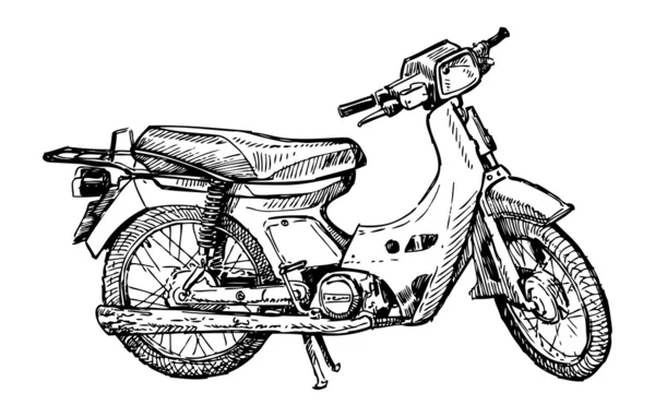 Motocicleta — Archivo Imágenes Vectoriales