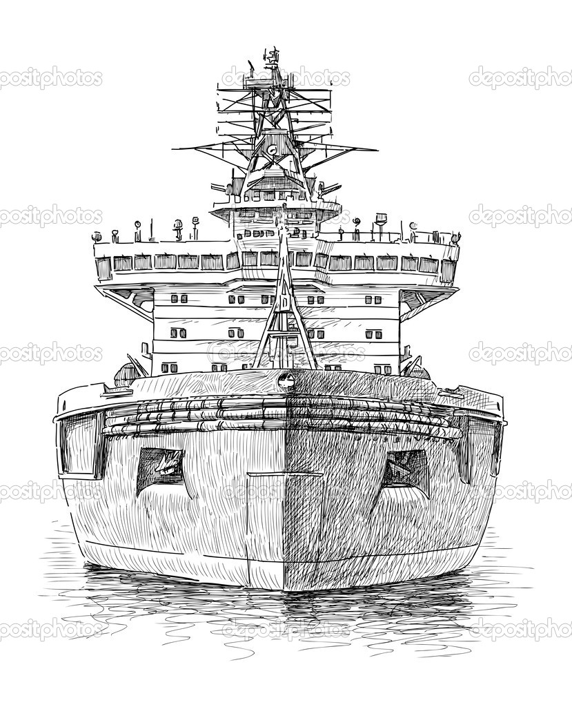 Ship at berth