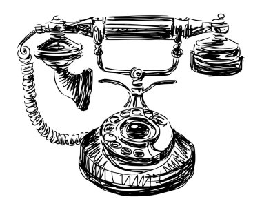 Vintage telefon