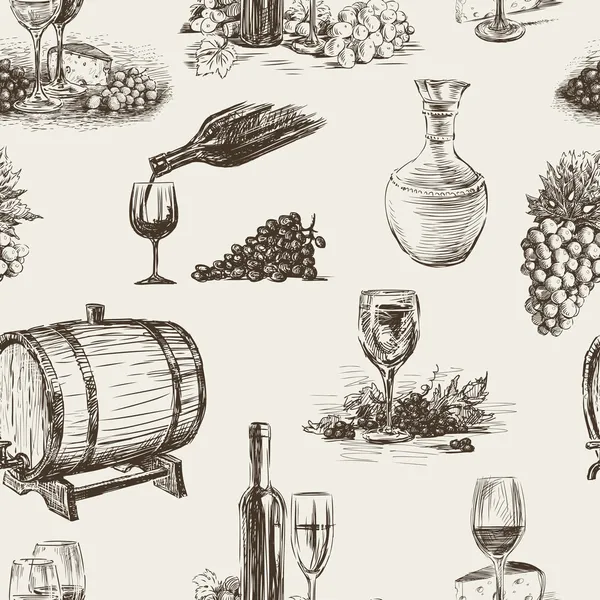 Modèle de vinification — Image vectorielle