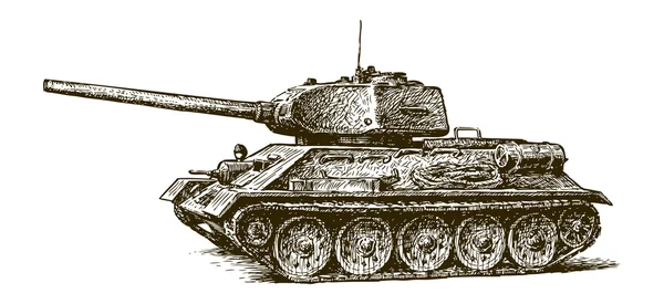 Panzer. — Stockvektor