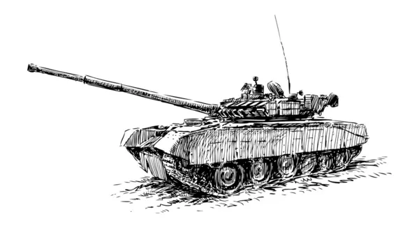 Panzer. — Stockvektor