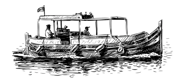Barche — Vettoriale Stock