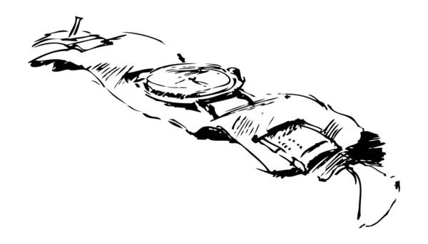 Montre-bracelet — Image vectorielle