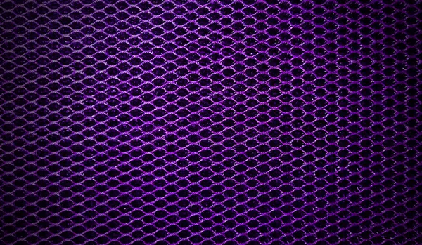 Mor, metalik bir ağ dokusu. Mor, örgülü arka plan ile vignette.