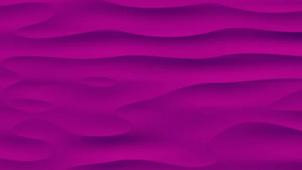 水平凸形状の美しい紫色の抽象化 紫色の液体の質感と背景 3D画像 — ストック写真