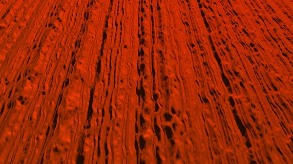 Красная Абстракция Вертикальными Нарушениями Текстура Поверхности Планеты Марс Красный Фон — стоковое фото