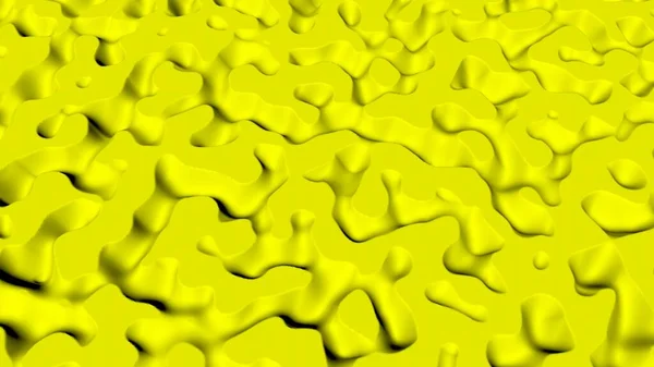 Povrch Vyroben Žlutého Zlata Hladkými Promáčknutími Poškozením Žlutá Textura Hlubokými — Stock fotografie