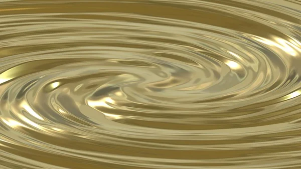 Liquid Gold Golden Texture Swirling Vortex Gold Background Twisted Pattern — 스톡 사진