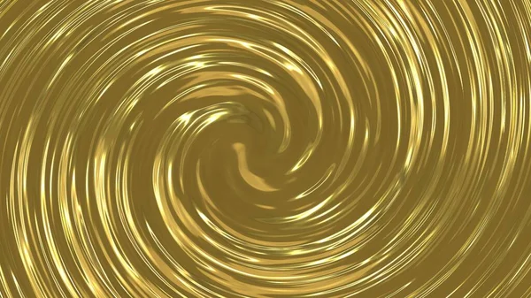 Liquid Gold Golden Texture Swirling Vortex Center Gold Background Twisted — Stockfoto