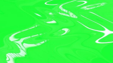 Beyaz röfleli yeşil sıvı. Güzel yeşil arka plan. Suyun dalgalı yüzeyi.