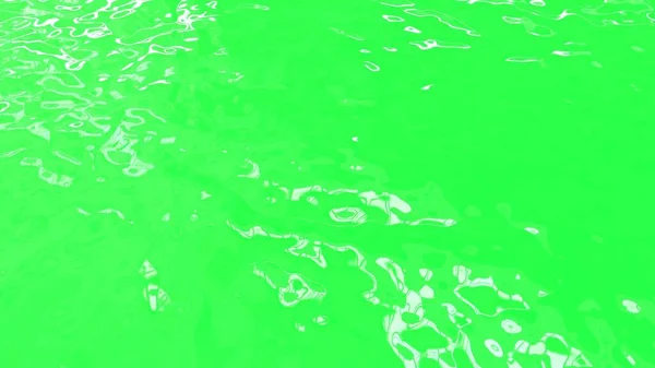 Зеленая Вода Белыми Бликами Зеленый Жидкий Фон Волнистая Поверхность Воды — стоковое фото